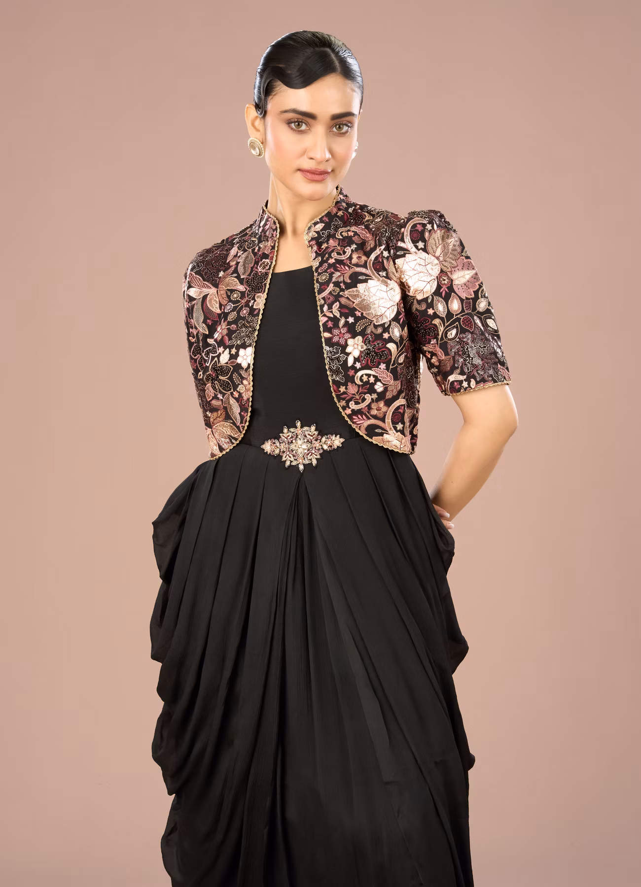 Black Majesty Indo Western - Image 2